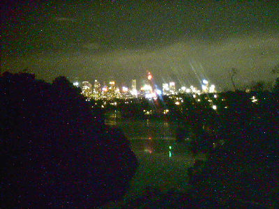 Skyline Webcam showing Night Colour Image