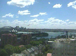 Sydney Harbour Bridge, Opera House & North Sydney Skyline