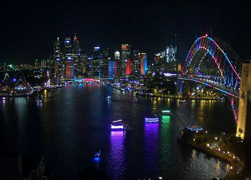 Sydney Harbour Bridge and Sydney Harbour